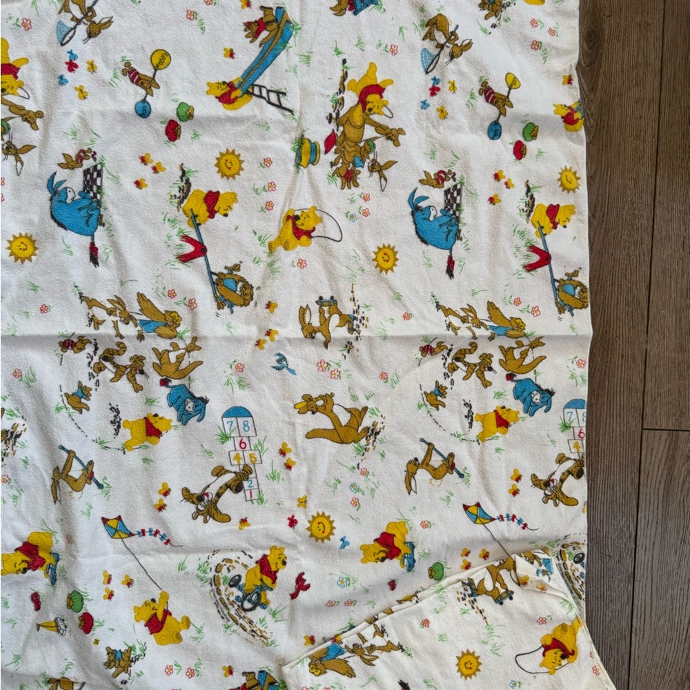 Vintage Cartoon Print Blanket